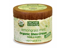 Organic  Shea Cream-Lemongrass Mint